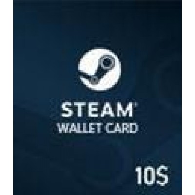Steam Wallet Card 10 USD 